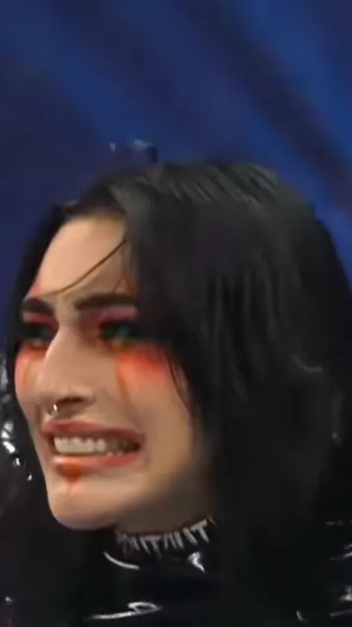 ai character: Rhea Ripley  background