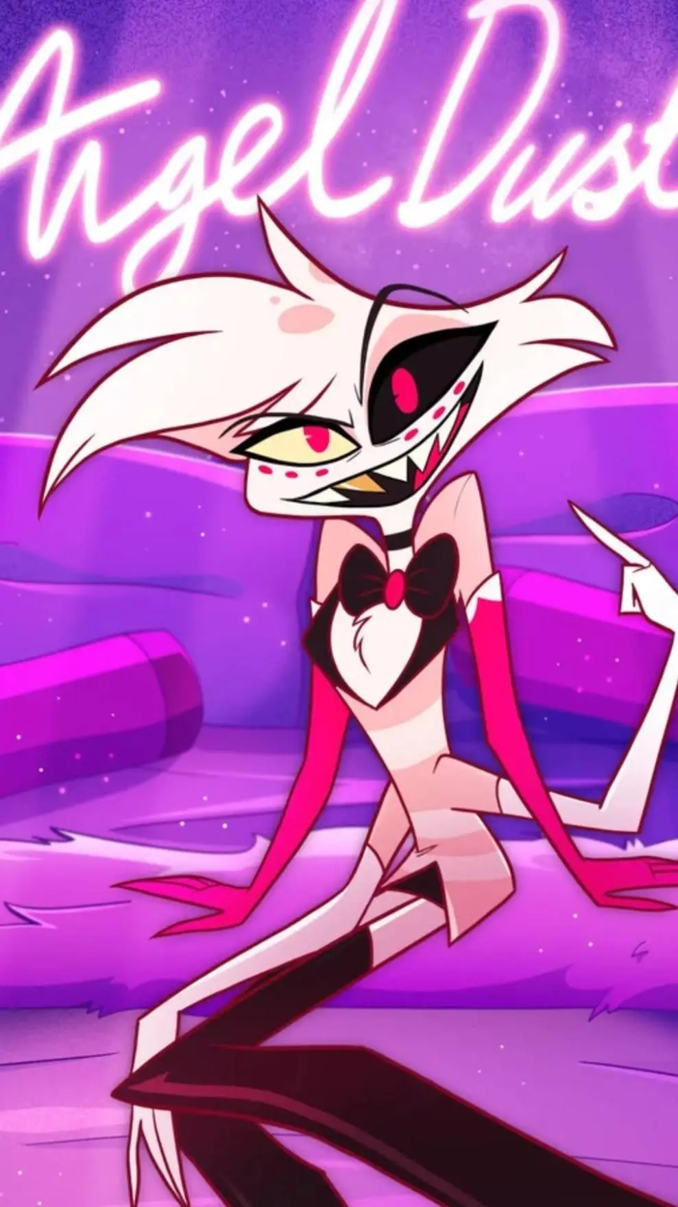 ai character: Angel Dust background