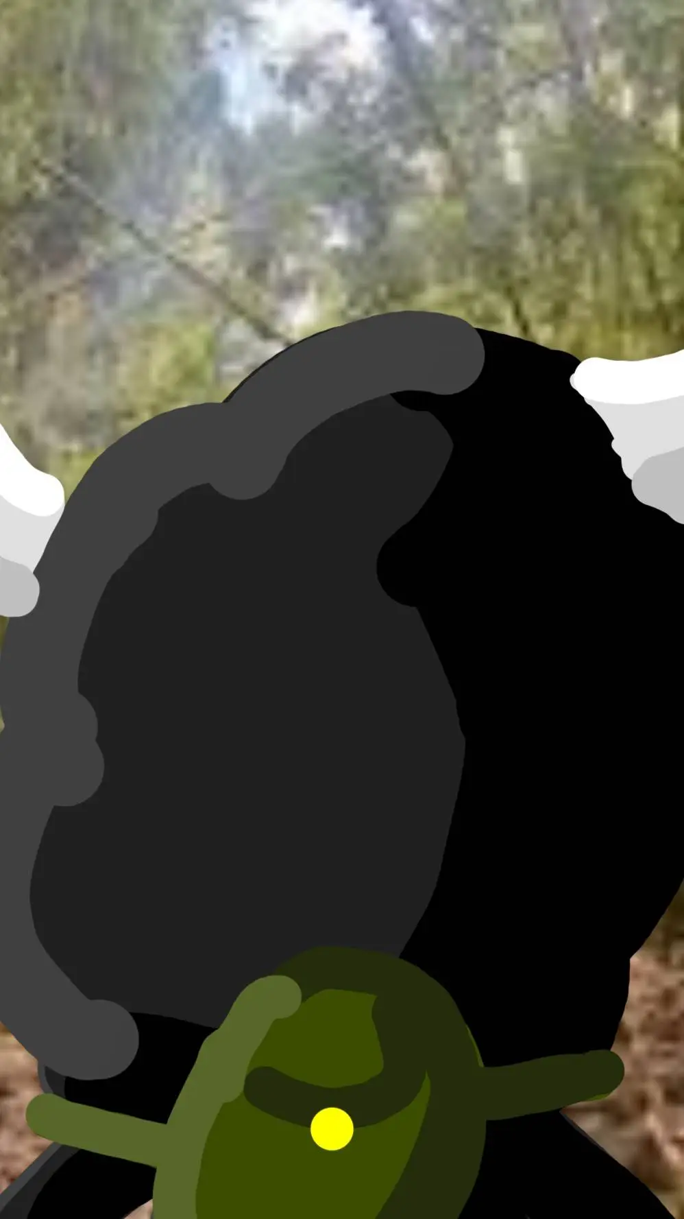 ai character:   hiking background