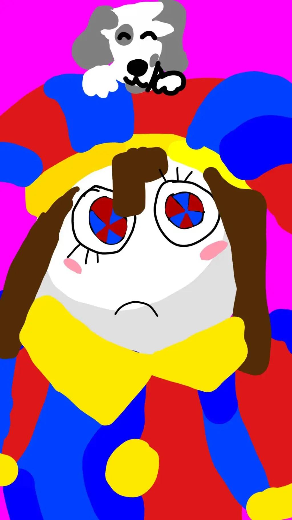 ai character: tadc doggy care background