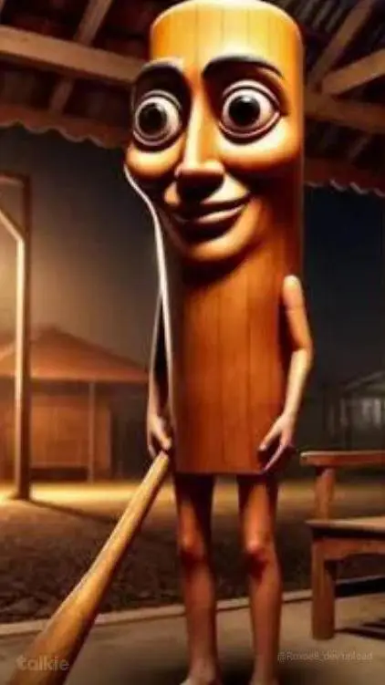 ai character: Tung Tung Tung Sal background