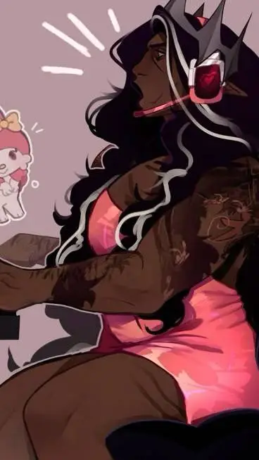 ai character: Zesty dark Cacao 😭 background