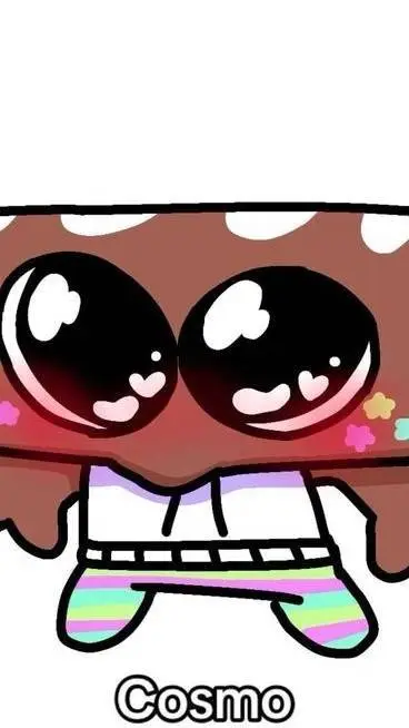 ai character: Baby cosmo! background