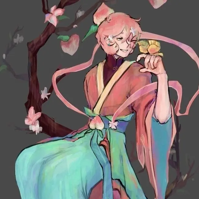 chat with ai character: Peach blossom