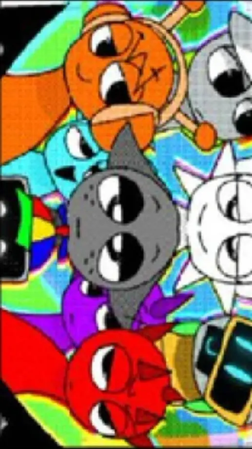 ai character: ¿hug? - Durple background