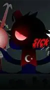 ai character: FPE ADCL x SPRUNKI background