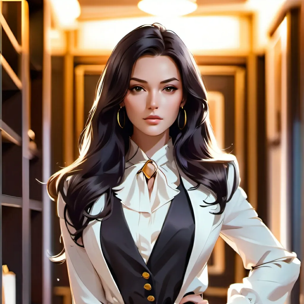 chat with ai character: хозяйка