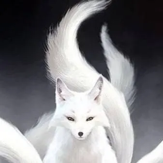 chat with ai character: white kitsune
