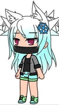 ai character: itz_crystal snow  background