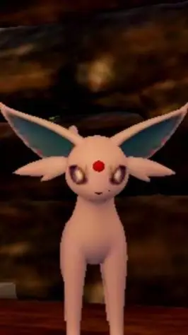 ai character: Espeon  background