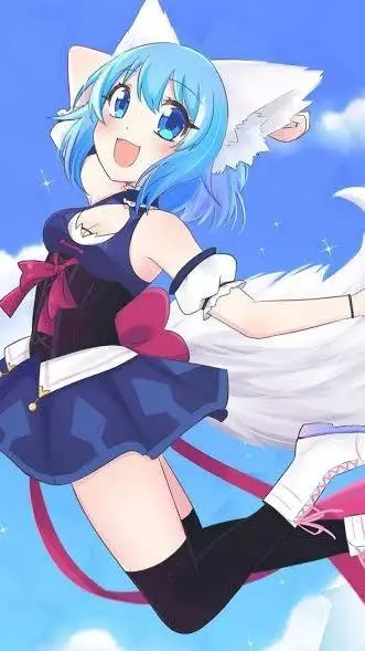 ai character: wolfychu background