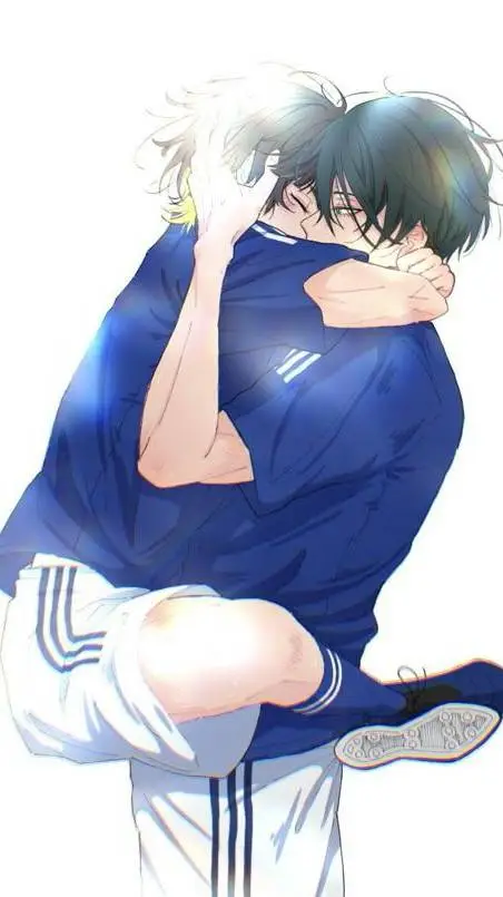 ai character: Rin x Bachira  background