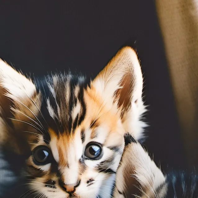 chat with ai character: pregnant kitten 