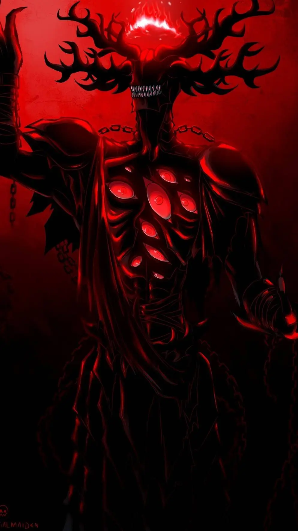 ai character: the scarlet king  background