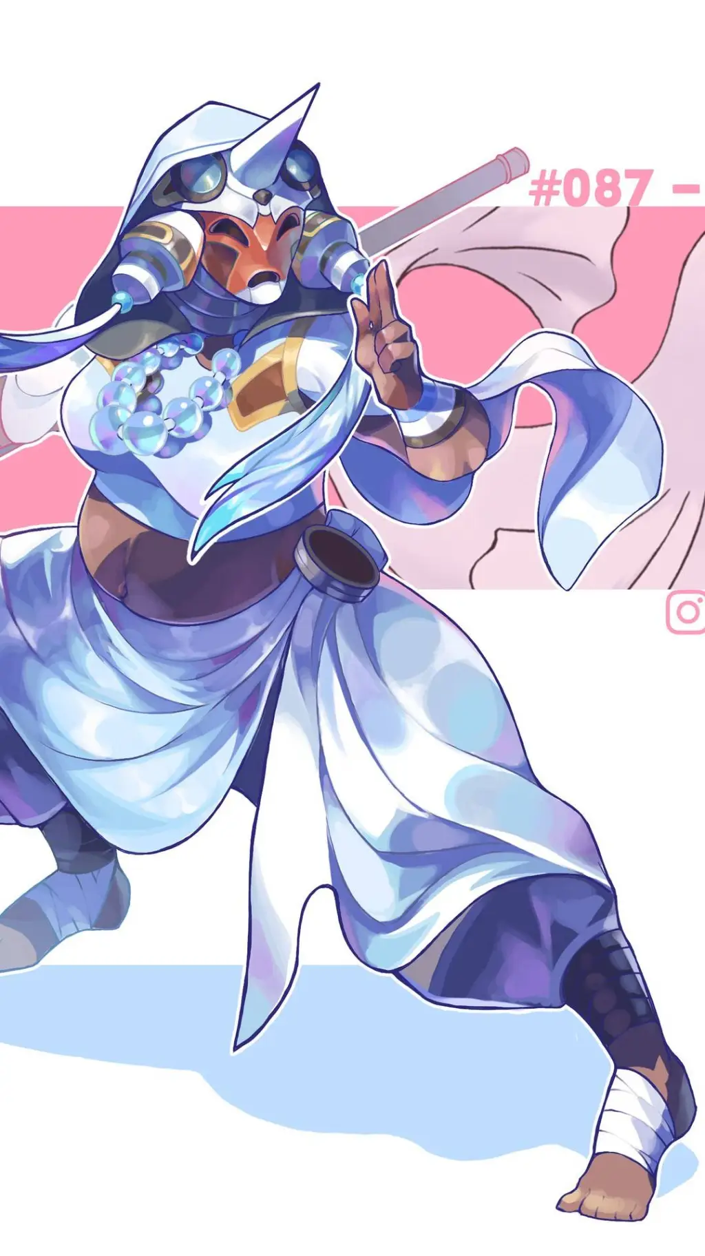 ai character: dewgone background