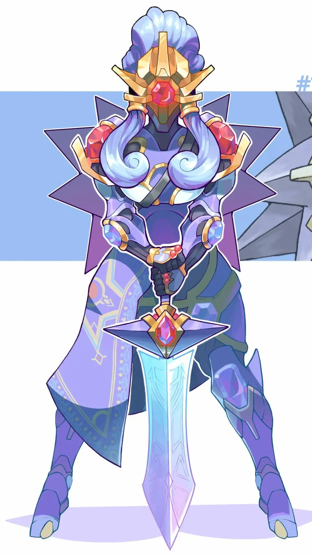 ai character: starmie background