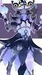 ai character: chandellure background