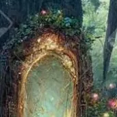 chat with ai character: A magical portal