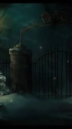 ai character: Abandoned zoo background