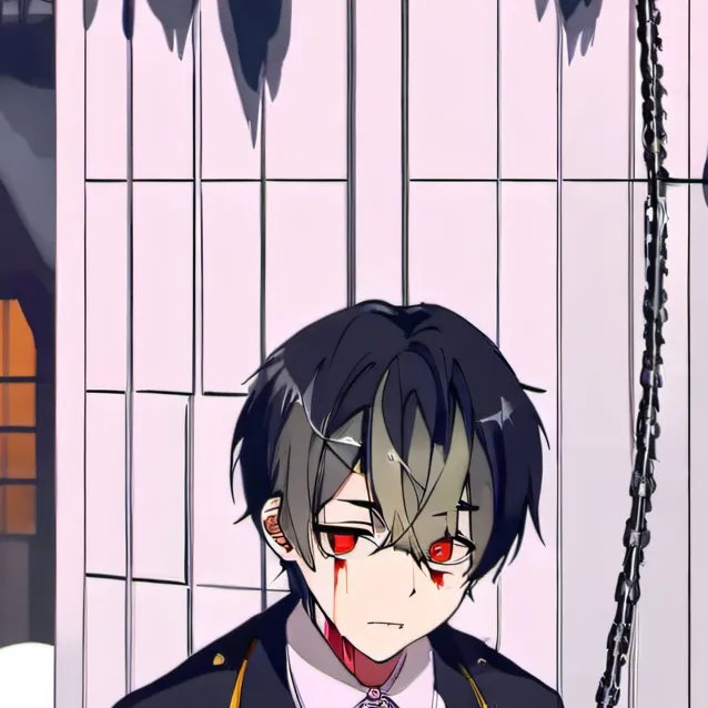 chat with ai character: Female boy vampire