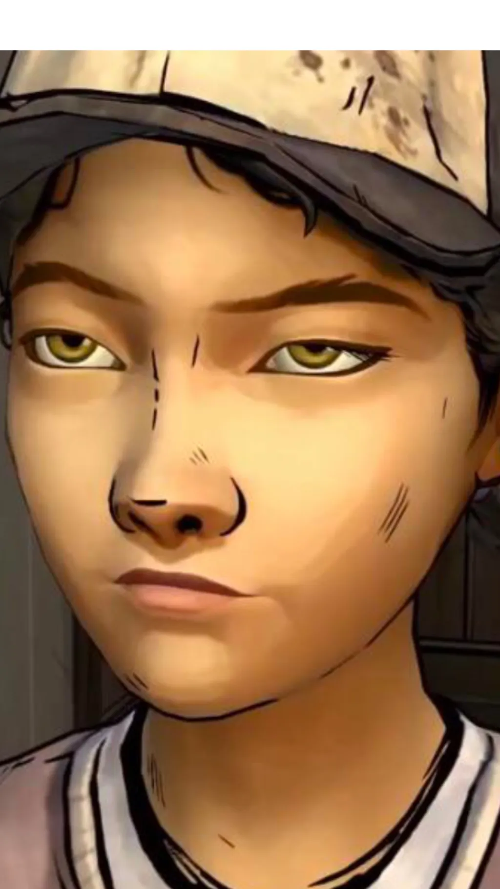 ai character: Clementine (s2)  background