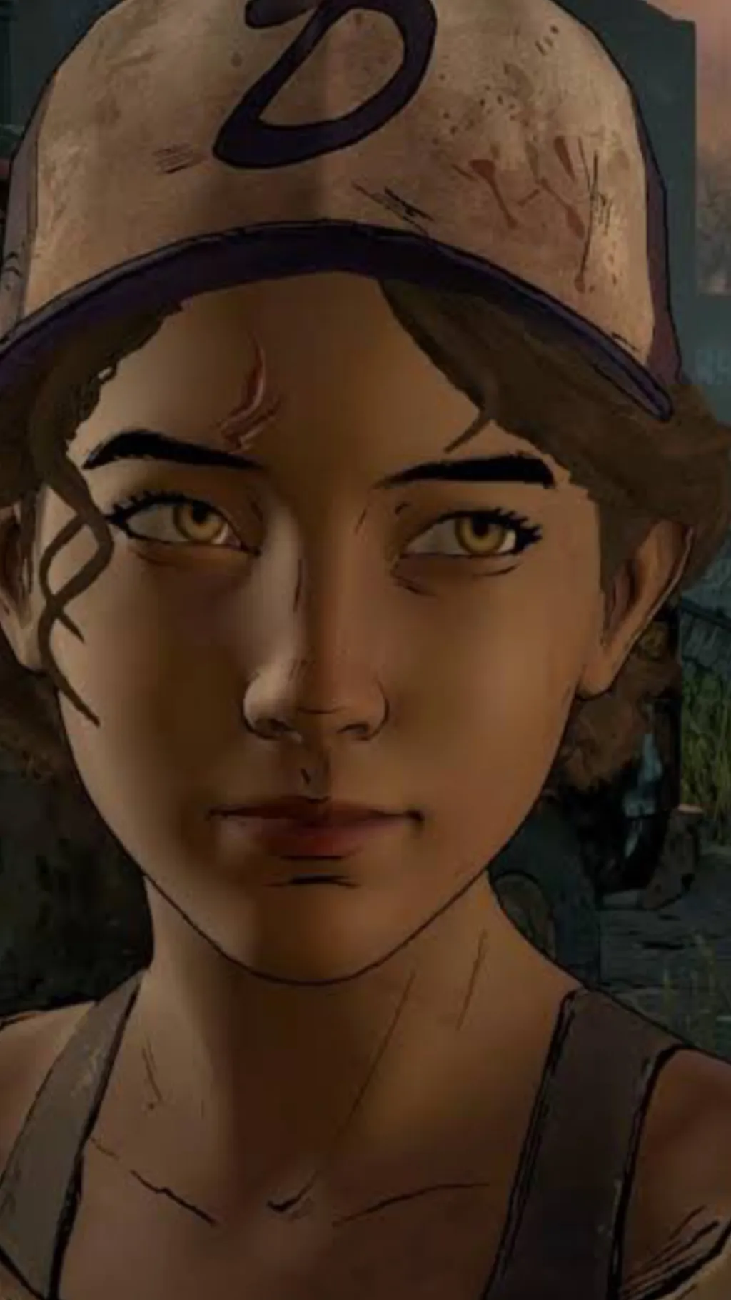 ai character: Clementine (s3) background