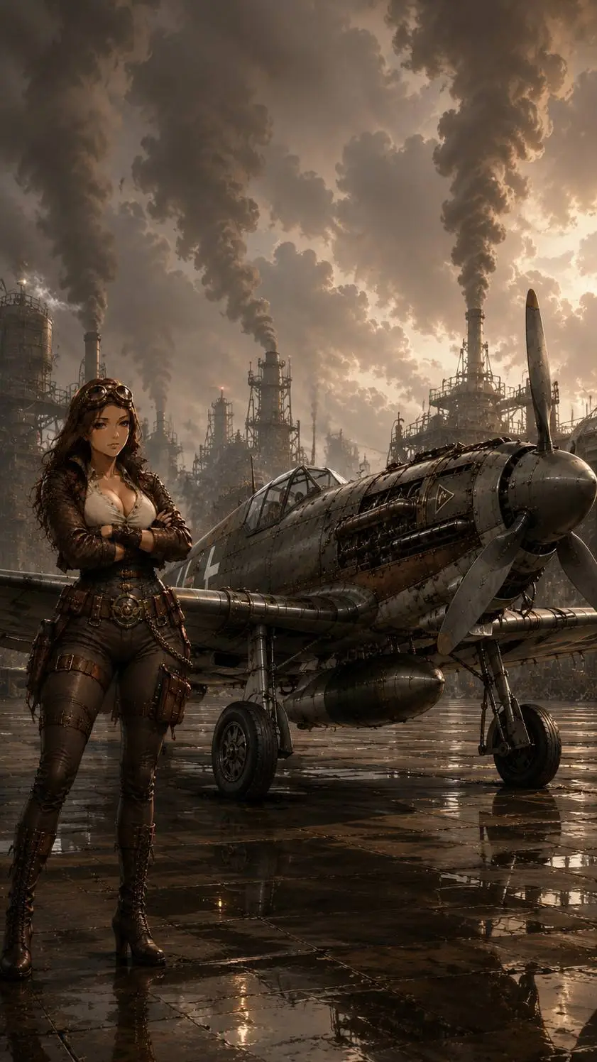 ai character: Helena Krüger background