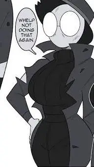 ai character: lady incógnito  background