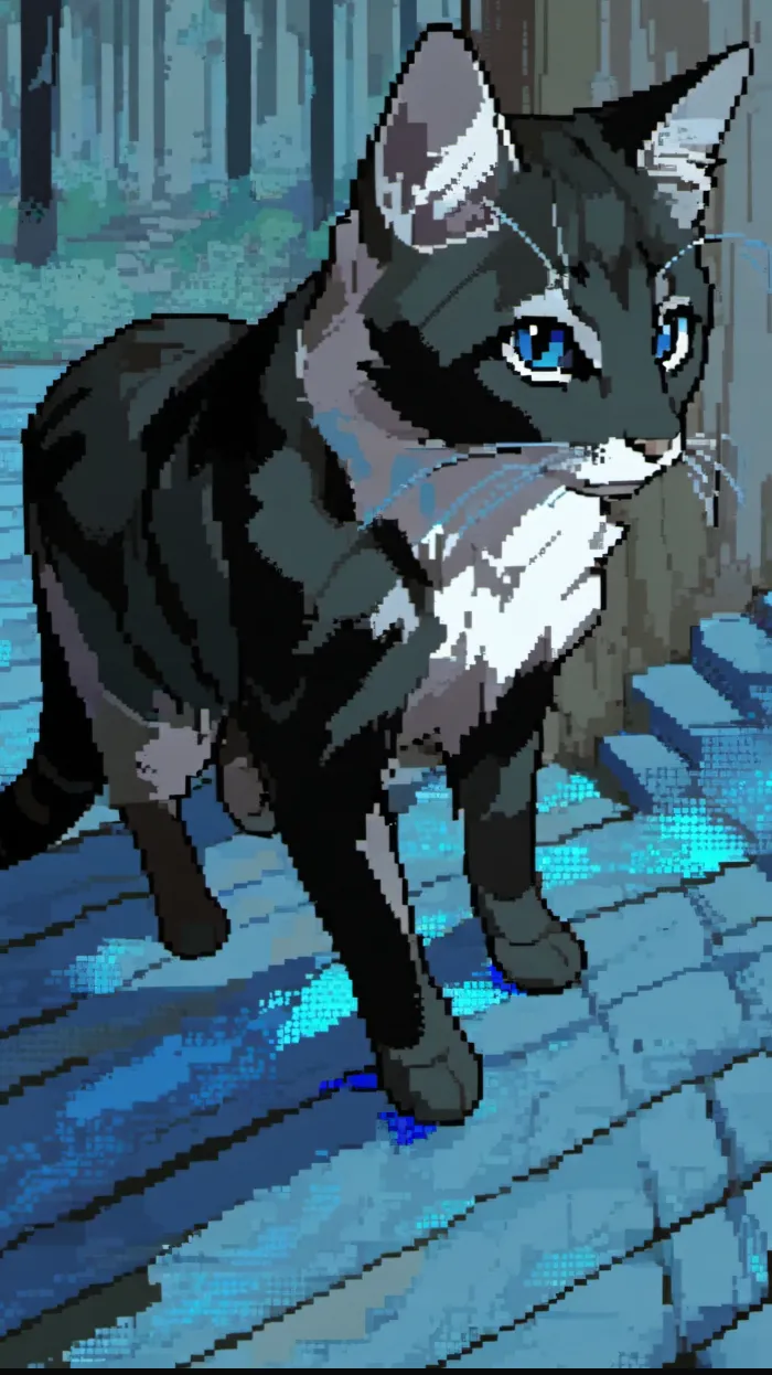 ai character: GlassHeart background