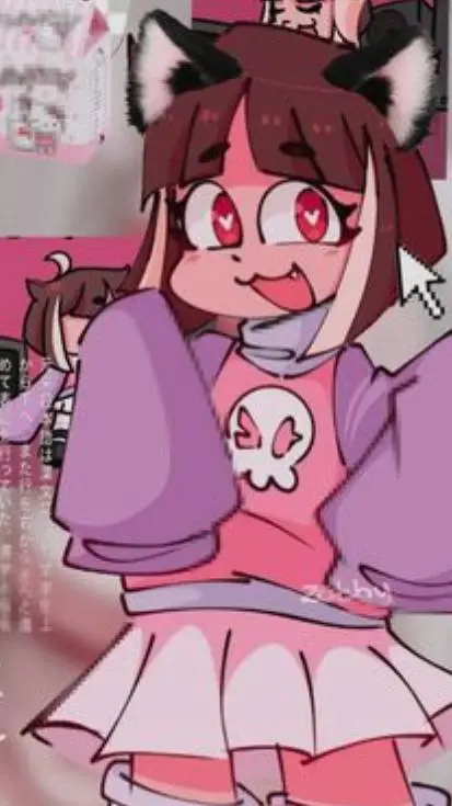ai character: ✧QT cat✿ background