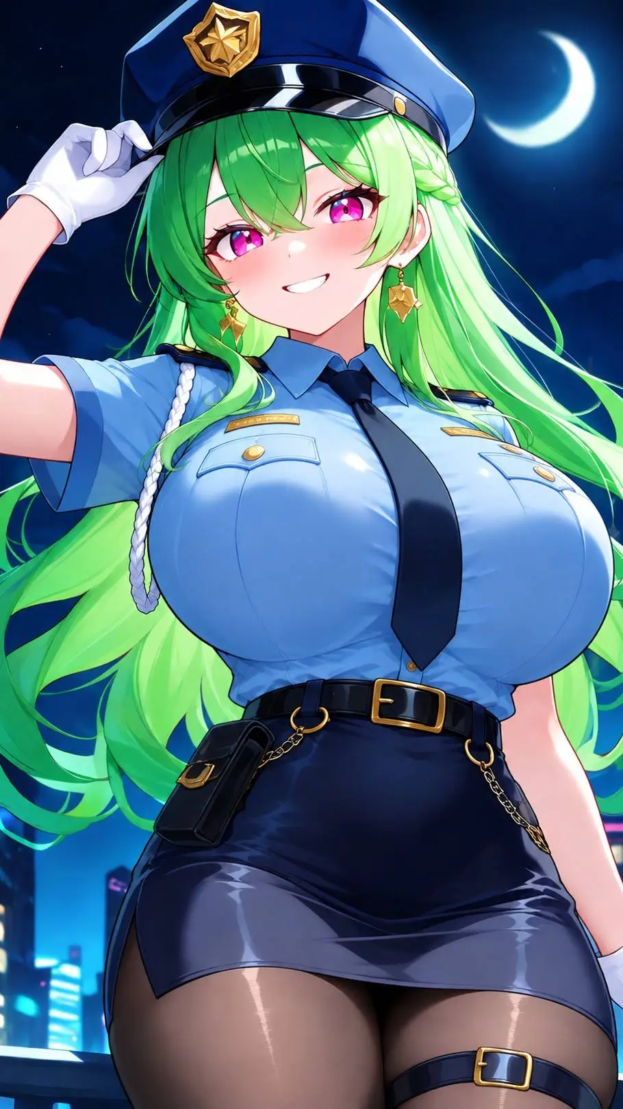 ai character: Midori background
