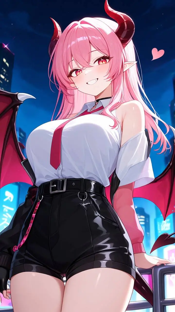 ai character: Momoka background