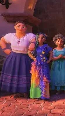ai character: Encanto background