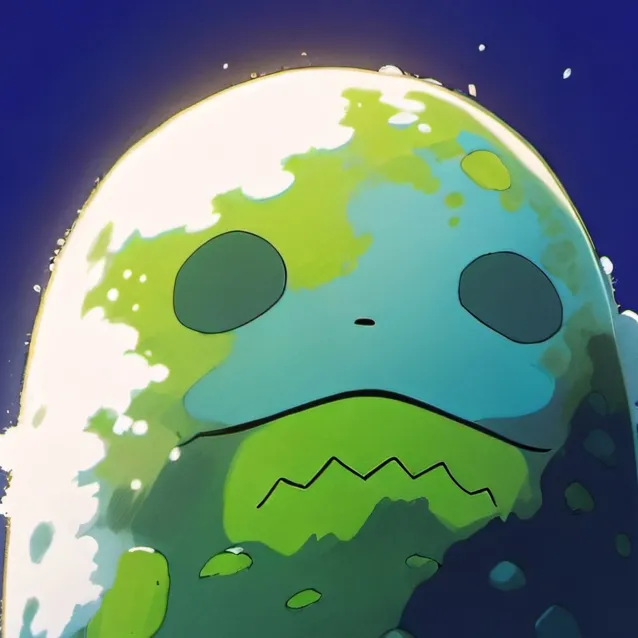 chat with ai character: slime monster