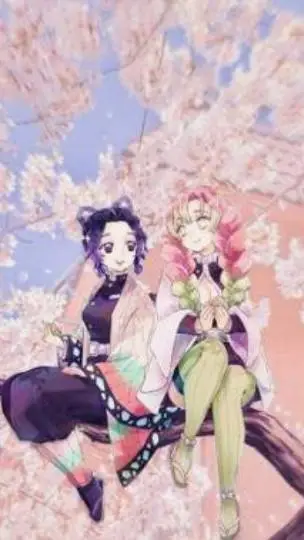 ai character: Shinobu × Mitsuri background