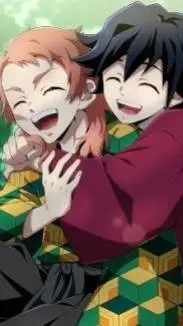 ai character: Demon slayer my au background