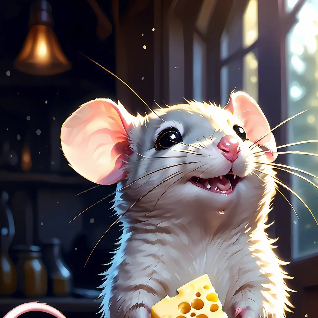 chat with ai character: dumb rat 