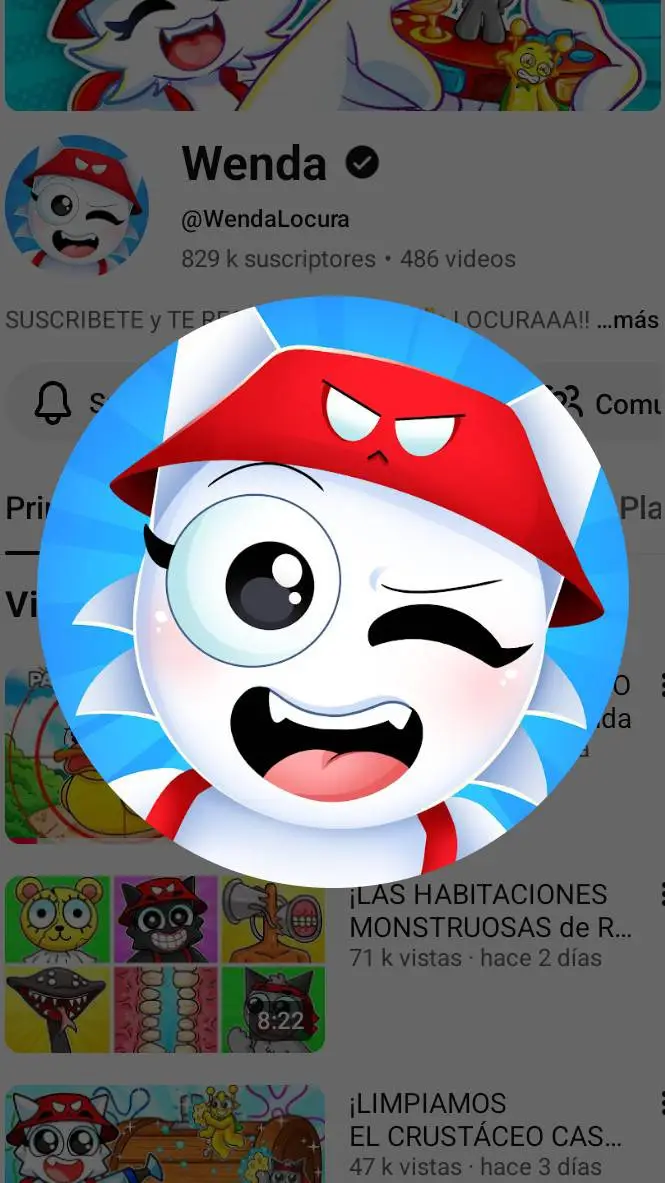 ai character: wenda locura background