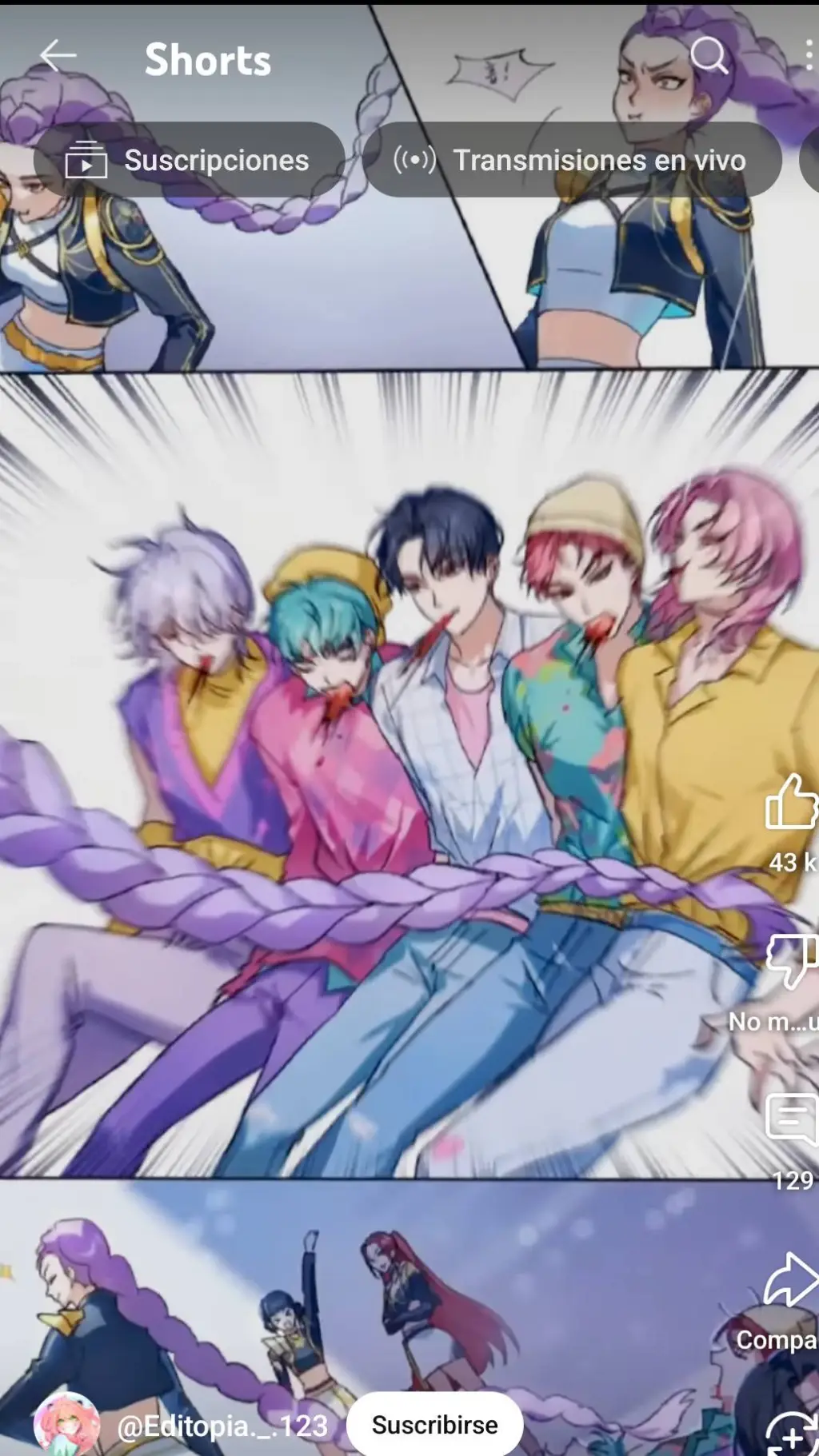 ai character: saja boys background