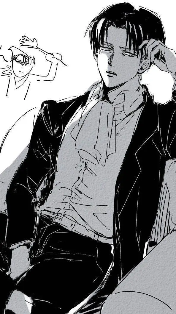 ai character: Levi Ackerman  background