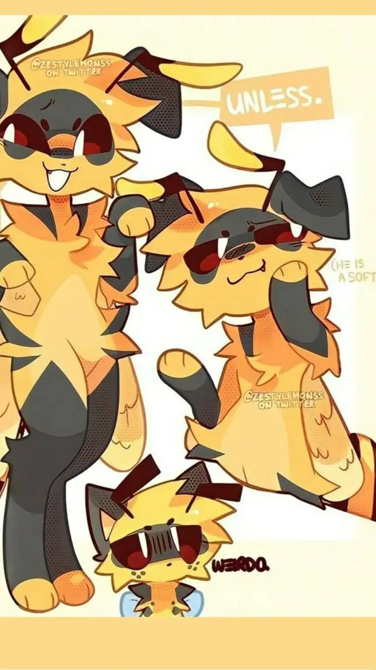 ai character: honeycomb/more... background