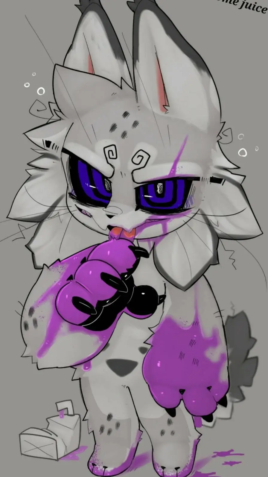 ai character: new sky paw (me) background