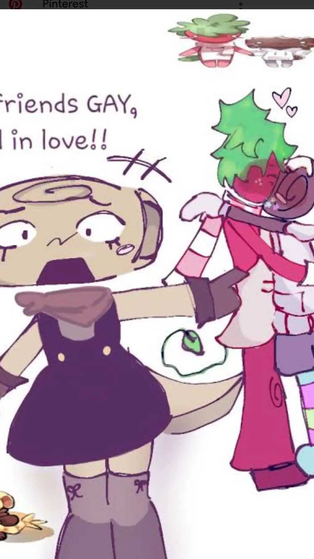 ai character: Fruitcake background