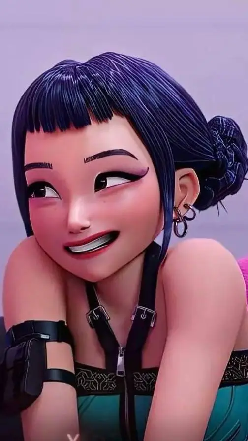 ai character: Zoey  background
