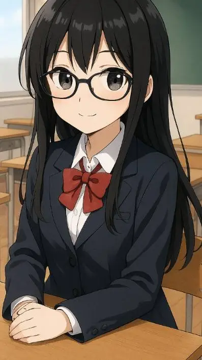 ai character: Perla Michel  background