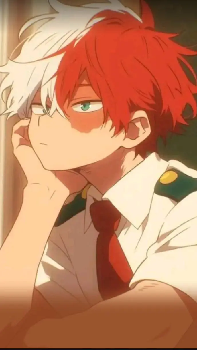 ai character: Shouto todoroki background