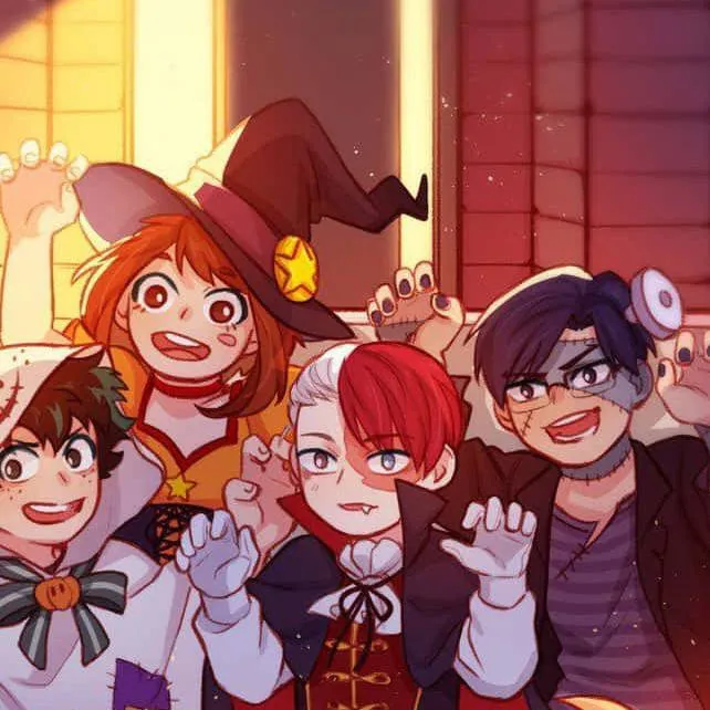 chat with ai character: MHA doces ou nada🎃