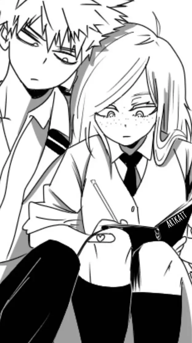 ai character: Bakugo livro background