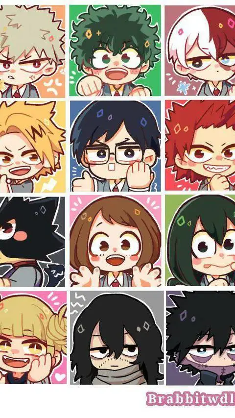 ai character: MHA karaoke  background