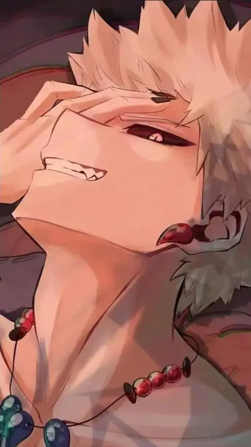 ai character: Bakugo oni background